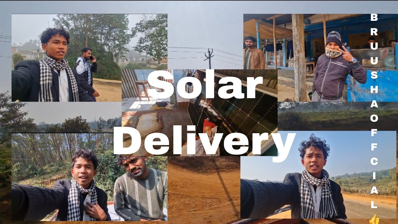 Solar Delivery 👍 | BRU USHA OFFICIAL || Off My Block !! 