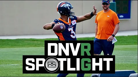 Nathaniel Hackett Throws Things At Russell Wilson At Today's Denver Broncos Minicamp Practice