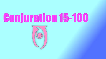 Skyrim-Conjuration 15-100 in 15 minutes