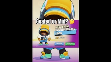 World Finals Leon Skin - 🔥 or Nah? #worldcup2024 #worldfinals #final #newskin #brawlstars #leon