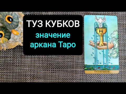 ТУЗ КУБКОВ/ЗНАЧЕНИЕ АРКАНА ТАРО УЭЙТА