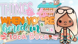 Things To Do When You’re BORED in Toca Boca Life World | *with voice* | Toca Alice