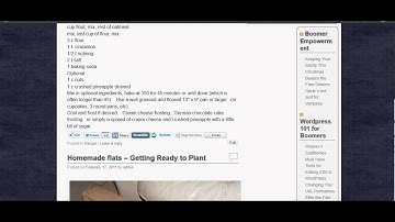 Weaver II Main Options - Layout