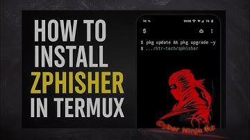 How to Install Zphisher in Termux | Termux Phishing Tool | Cyber Ninja RJ