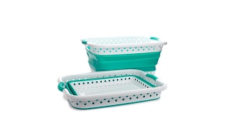 StoreSmith by Pop   Load Collapsible Laundry Basket 2pk