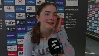 Lily Edwards - Interview At The Finish - Junior Itt World Championships Montréal 2026
