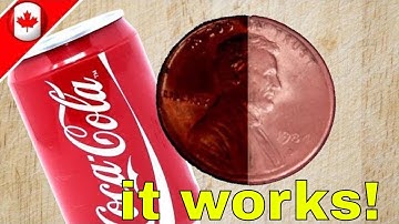 Hoe maak je munten schoon met Coca-Cola | EENVOUDIG!