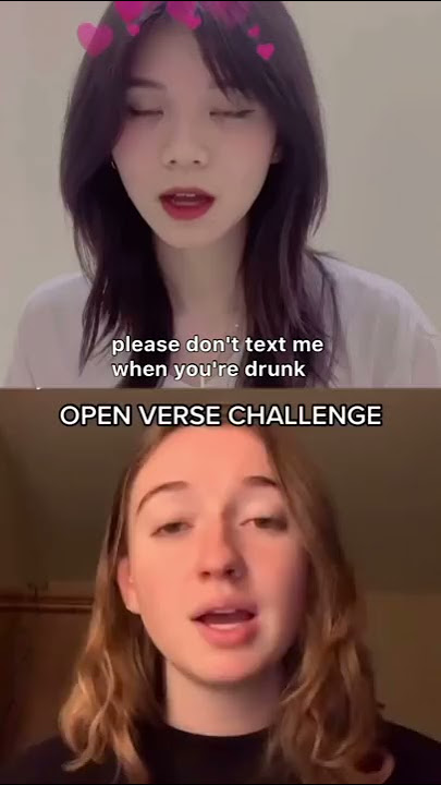 (open verse challenge) Don't text me when you're drunk - Stacey Ryan I Tú Salmon #shorts