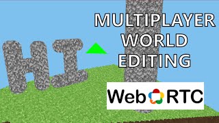 Adding MULTIPLAYER NETWORKING with WebRTC to my game engine [Voxel Devlog #5]