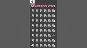 Only Geniuses Can Solve This!🧠 Find the Odd One Challenge #FindTheOddOne #iqtest #MindGames #FunQuiz