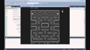 How to build a Pacman game in XNA - 35. MapBuilder - Create Dots Map Data