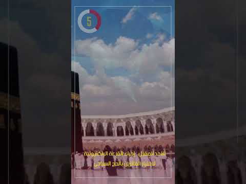 الأحد المقبل إجراء القرعة الإلكترونية لاختيار الفائزين بالحج السياحى