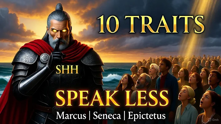 10 TRAITS of People Who SPEAK LESS (But Command EVERY Room) | The Stoic Tide 7