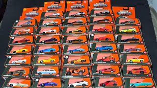 Opening 40 Matchbox Moving Parts diecast cars