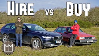 Old Volvo vs New Volvo, 440 vs V90. Buy Vs Hire - Which do you take on holiday?