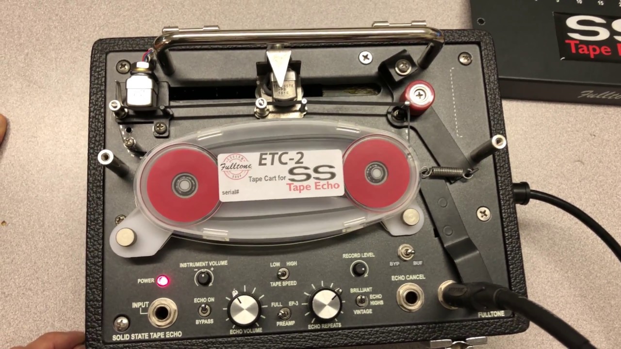Fulltone テープエコー 替えテープ2個付 ジャンク扱い Fulltone テープエコー 替えテープ2個付 ジャンク扱い Custom