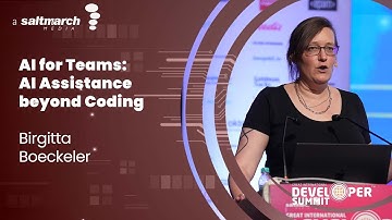 AI for Teams: AI Assistance beyond Coding - Birgitta Boeckeler