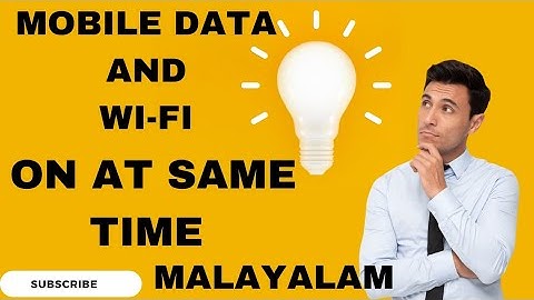 Mobile Data And Wifi On At Same Time  || Malayalam || Call Me Thannu #tricks #settings #malayalam