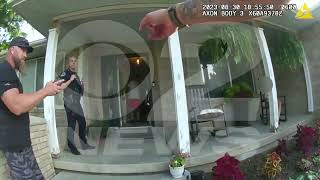 American Fork Police Body Cam Video: Police ask Pam Bodtcher's husband to grab other child from home