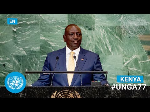 🇰🇪 Kenya - President Addresses United Nations General Debate, 77th Session (English) | #UNGA