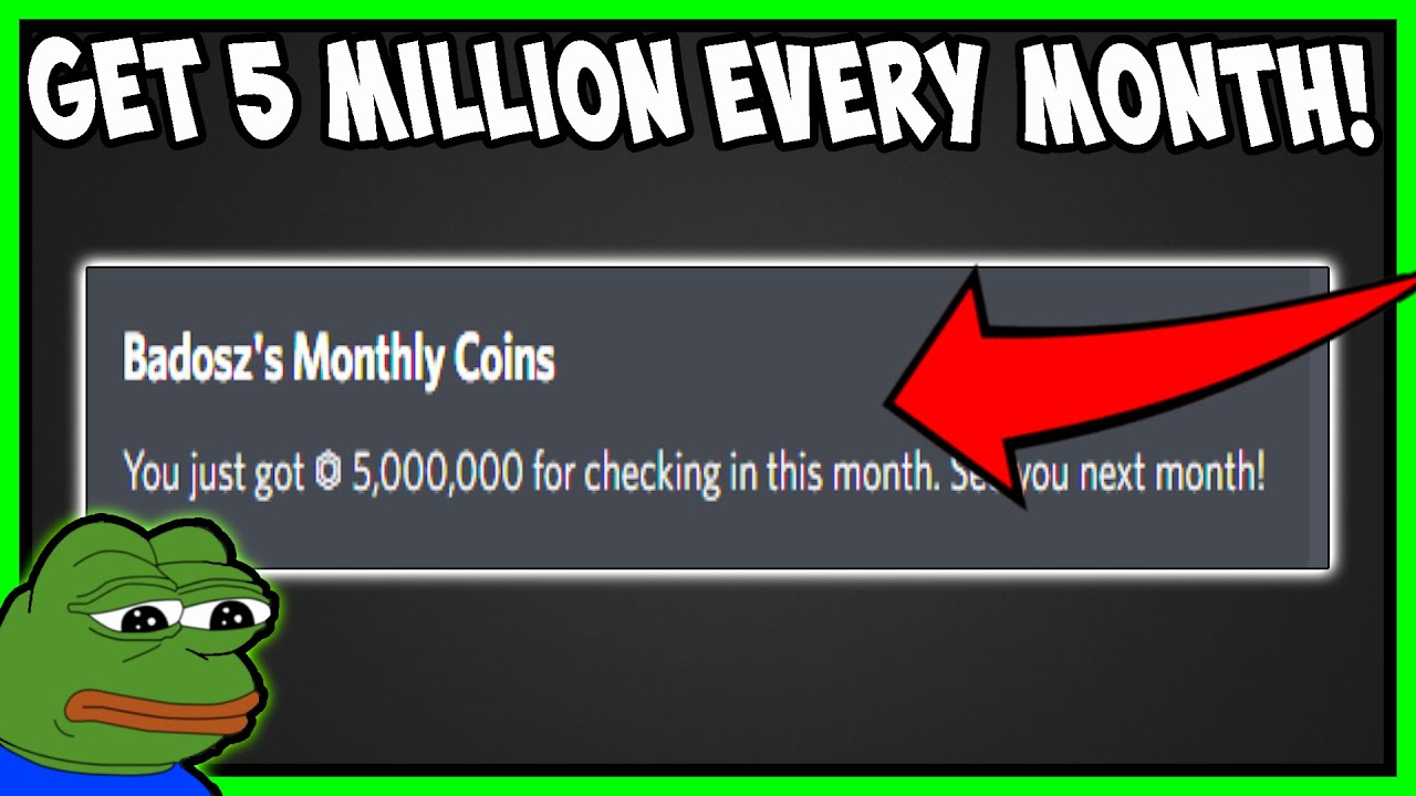 HOW TO GET MONTHLY 5 MILLION DANK MEMER COINS NEW UPDATE/REWRITE