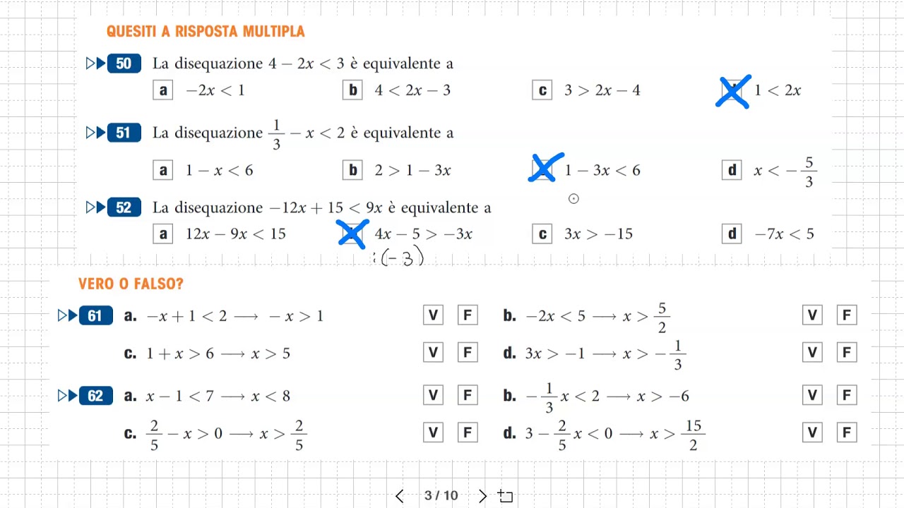 Lezione 20.04 - 1BS Sistemi di disequazioni lineari - YouTube