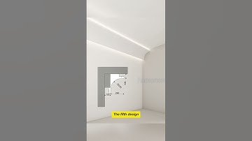 Optimization method for beams on  the wall#interiordesign #interior #design