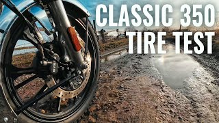 Royal Enfield Classic 350 Test Ride with the new Heidenau Tires