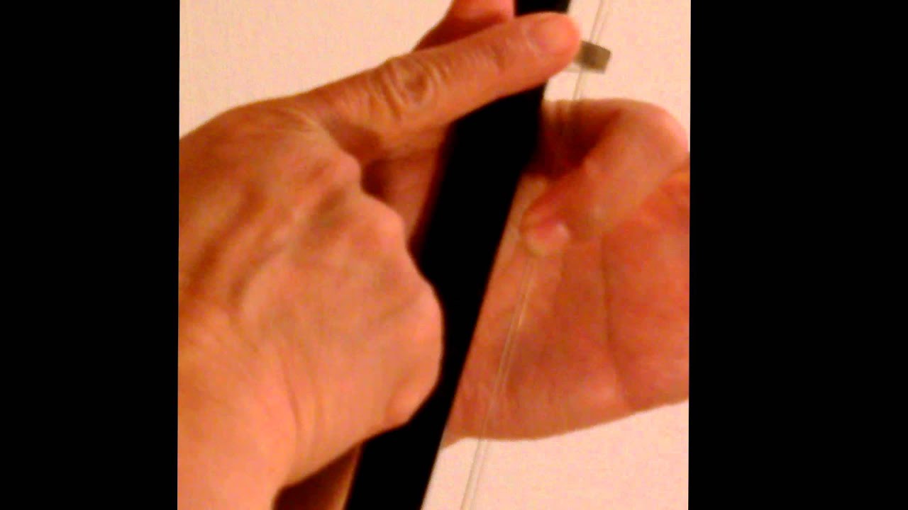 怎样拉二胡 D调音阶 How to play D scale on the Erhu