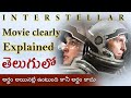 interstellar movie clearly explained in telugu || BTR creations