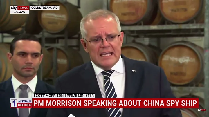 Scott Morrison Speaks After Chinese Spy Ship Spotted Off Coast of Western Australia (5/12/22)