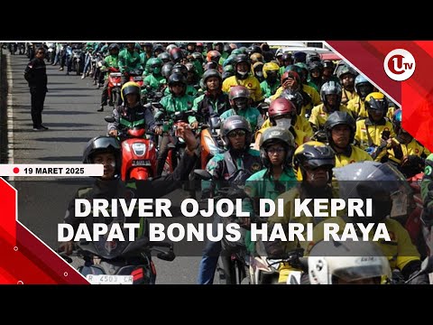 INI KRITERIA DRIVER OJOL YANG MENERIMA BONUS HARI RAYA | U-NEWS