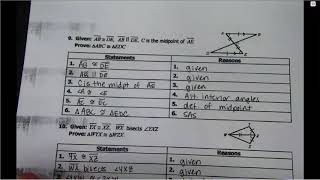 Geometry notes 11-4