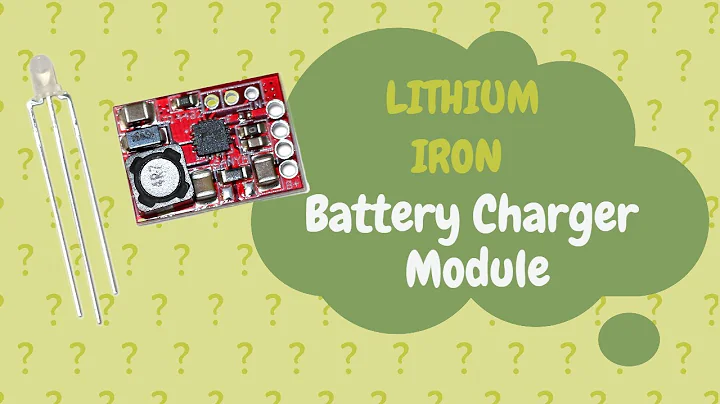 1-Minute Intro: Lithium Iron Battery Charge Management Module - Optimize Charging Efficiency