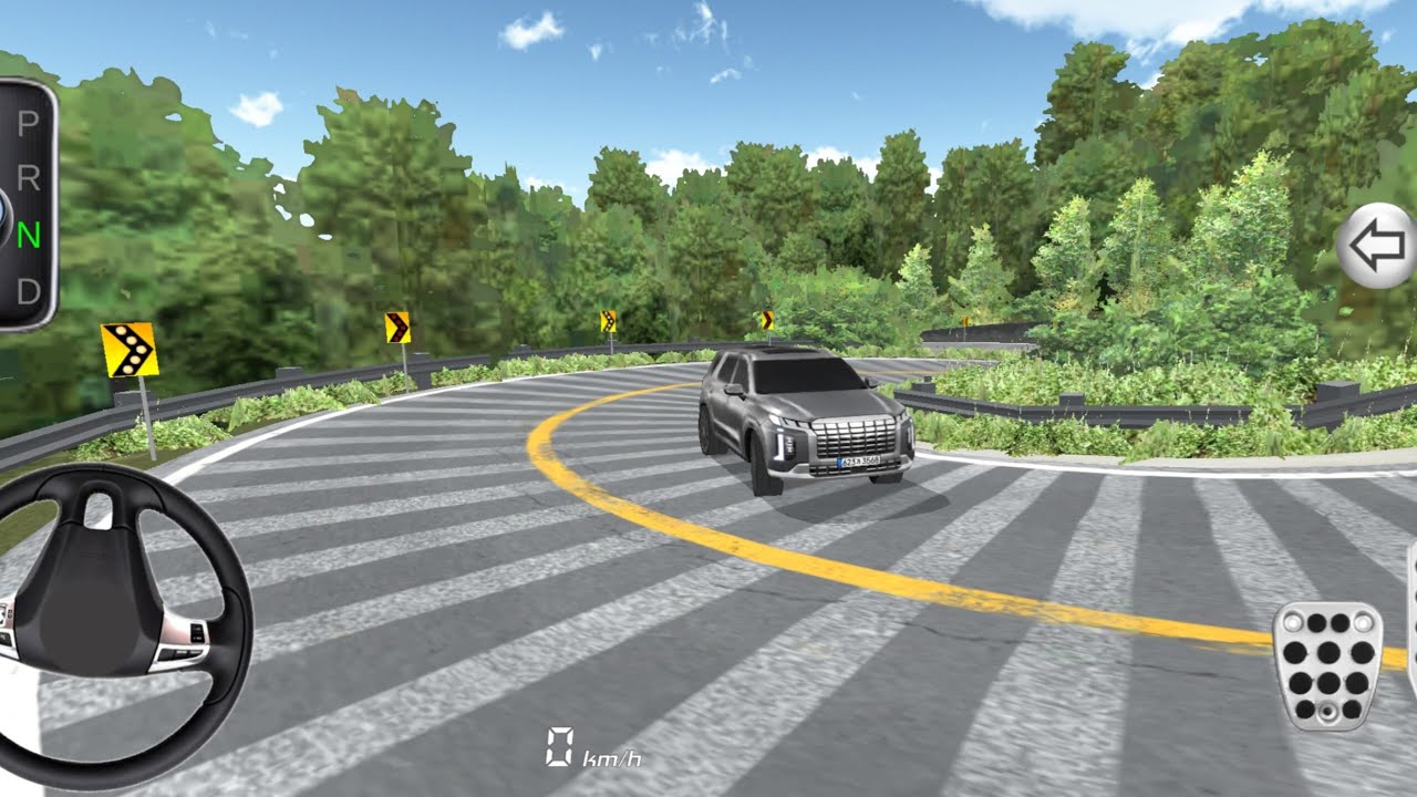 3d driving class 2 New Super car fuel station city right enjoy Android gameplay