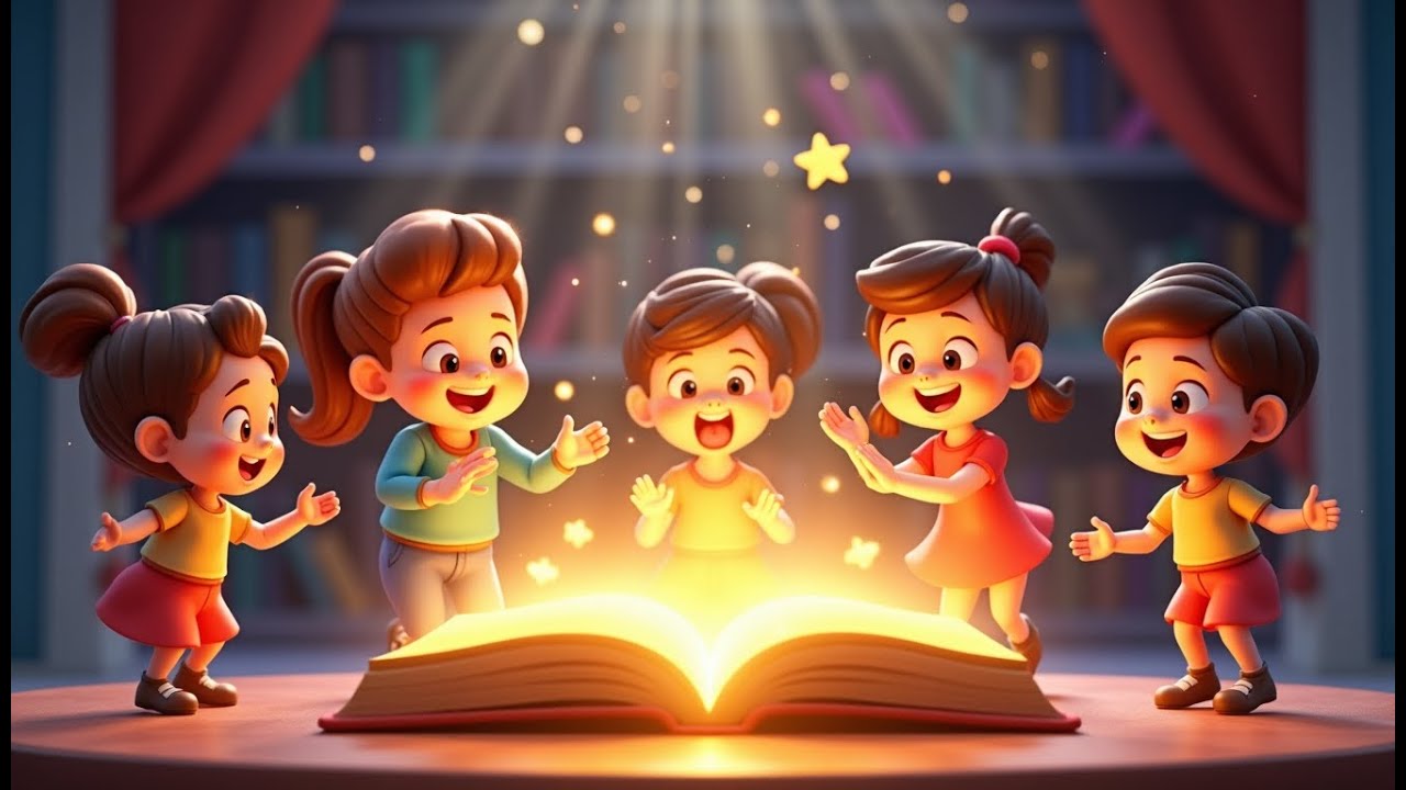 Magic Book Song for Kids | Fun Learning & Imagination Song | Epic Tales Studio