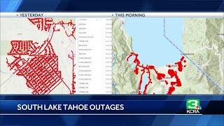 Thousands still without power following weekend storm in the Sierra