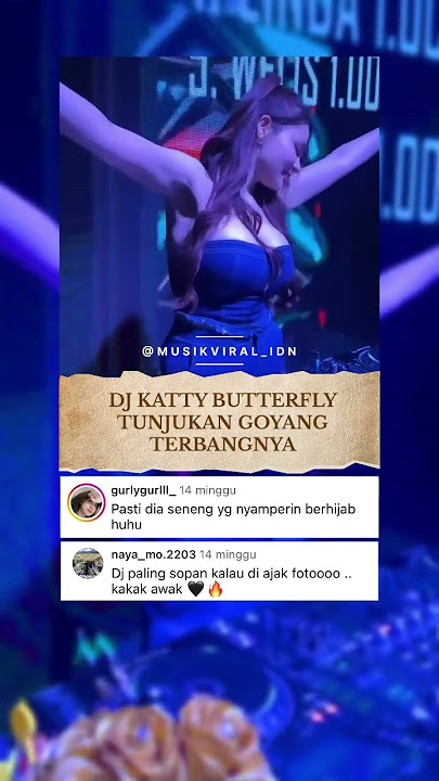 Terbang yuk 🚀#dj #butterfly #katty #konser #music #musik #viral #shorts