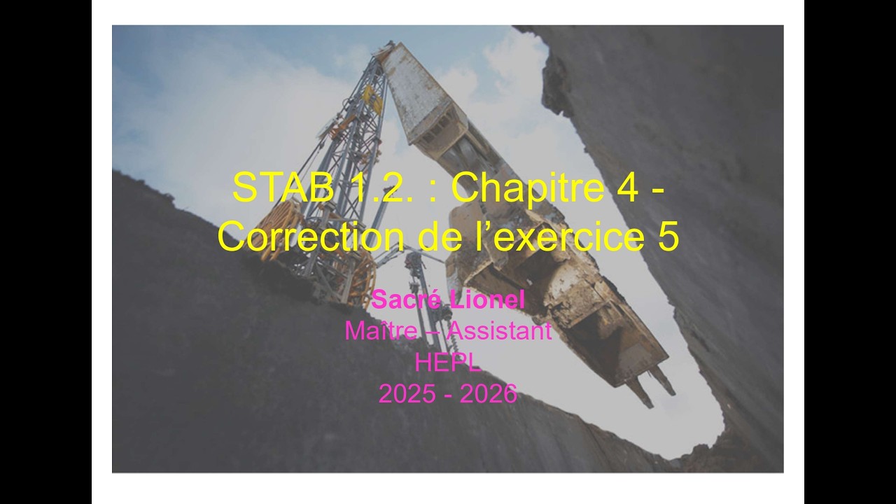 STAB 1.2.  -  Chapitre 4  -  Solution exercice 5  (page 89 à 93)