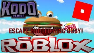 ESCAPE BURGER KING - ROBLOX - Matt's choice this time screenshot 4