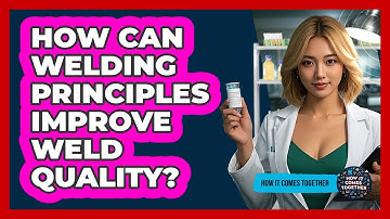How Can Welding Principles Improve Weld Quality? - How It Comes Together