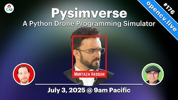 Pysimverse, A Python Drone Programming Simulator - Live 176