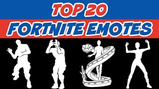 My TOP 20 Fortnite Emotes Ranked