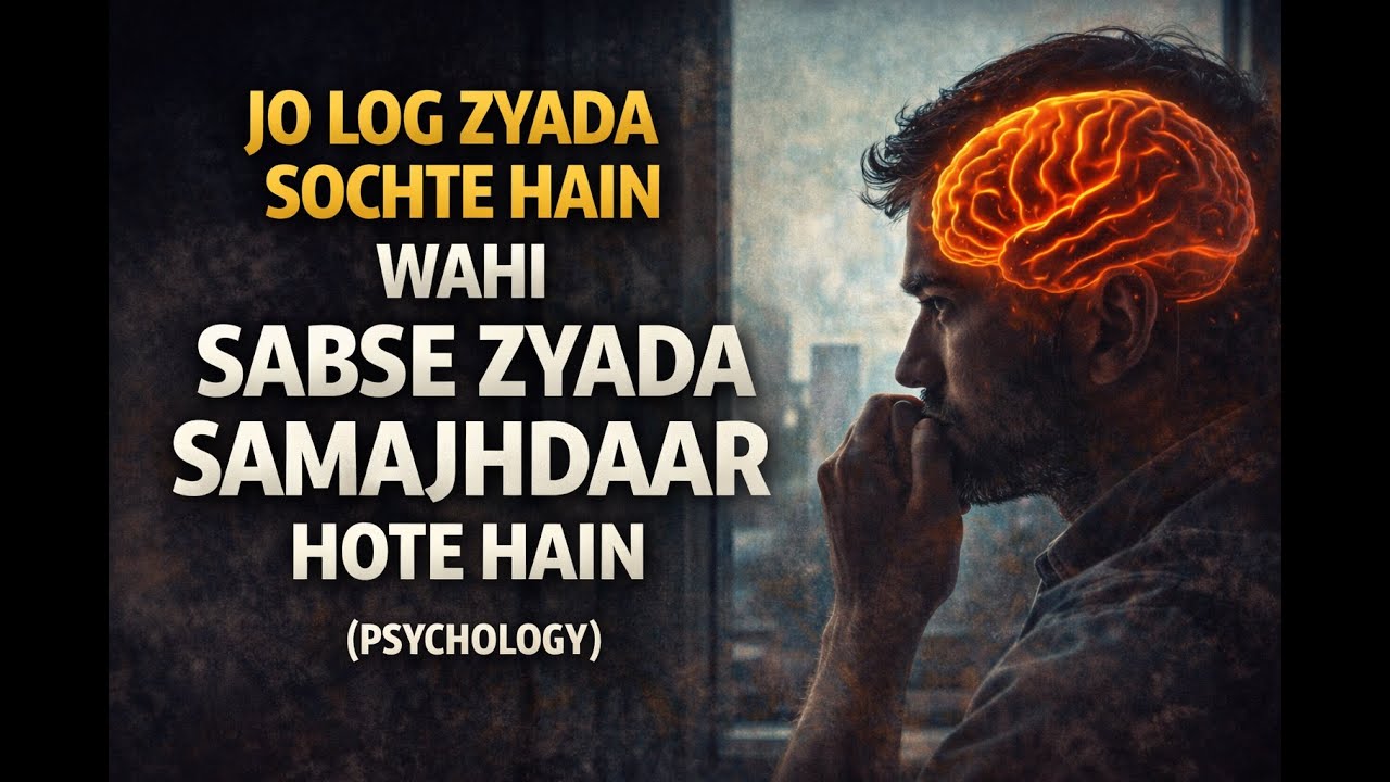 Jo Log Zyada Sochte Hain, Wahi Sabse Zyada Samajhdaar Hote Hain | Psychology