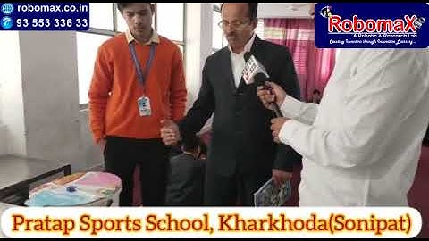Robotic Lab Setup at Pratap Sports School, Kharkhoda Haryana