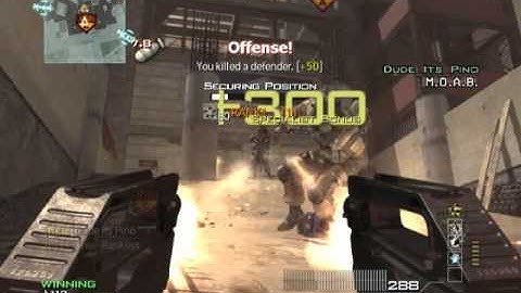 MW3: 6 Man MP7 Feed plus MOAB