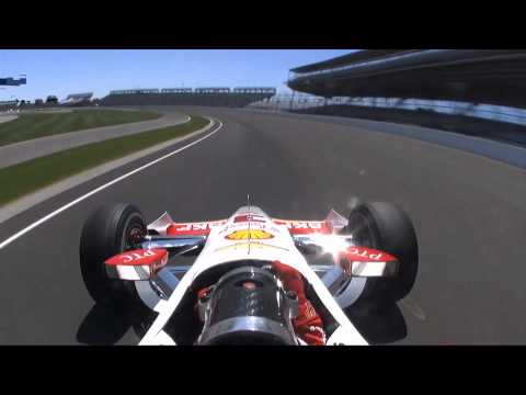 Helio Castroneves Indianapolis Motor Speedway Incident May 13