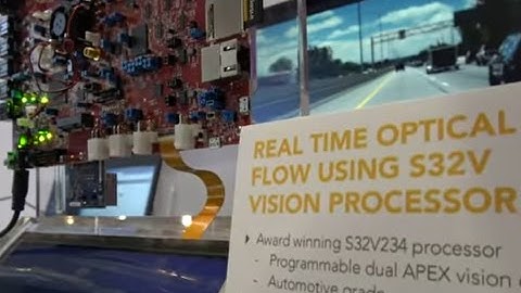 NXP S32V vision processor for self-driving cars