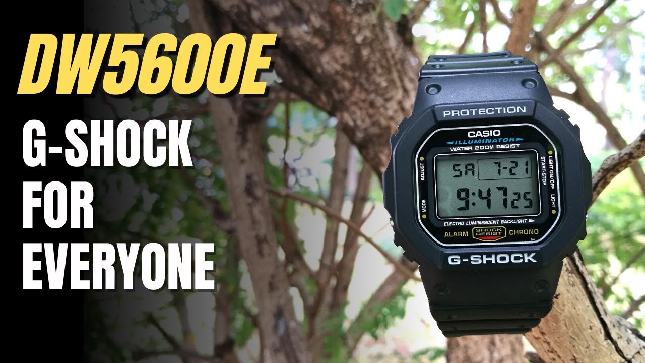 Casio G-Shock DW5600E Complete Review: The Best Budget Tough Digital ...