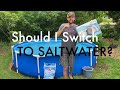 Should I switch to a Saltwater Pool? - My experience and full 1-year review